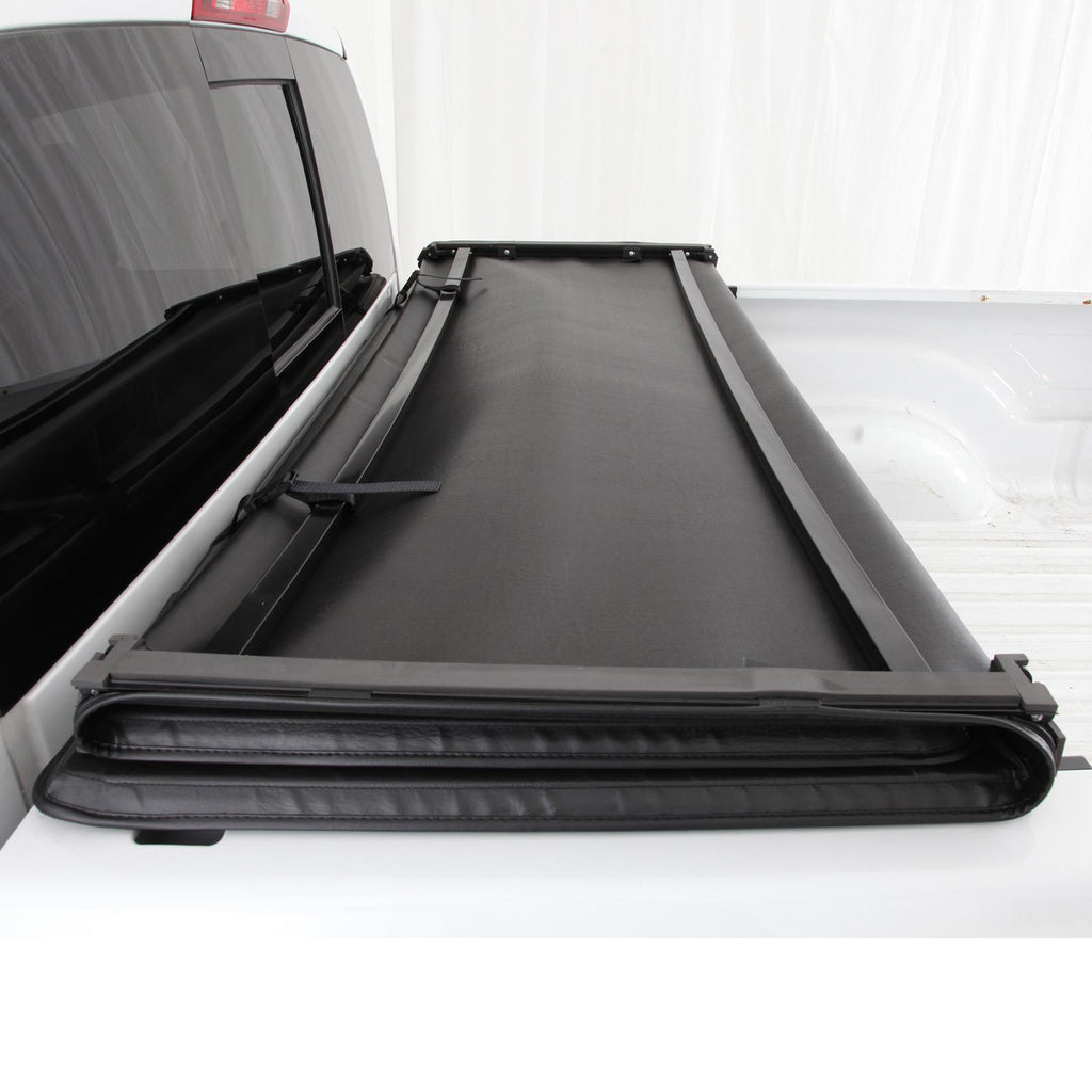 Smart Cover Truck Bed Cover 09-12 Dodge Ram 1500 No Built In Box 76.3 Inch Vinyl Black Smittybilt