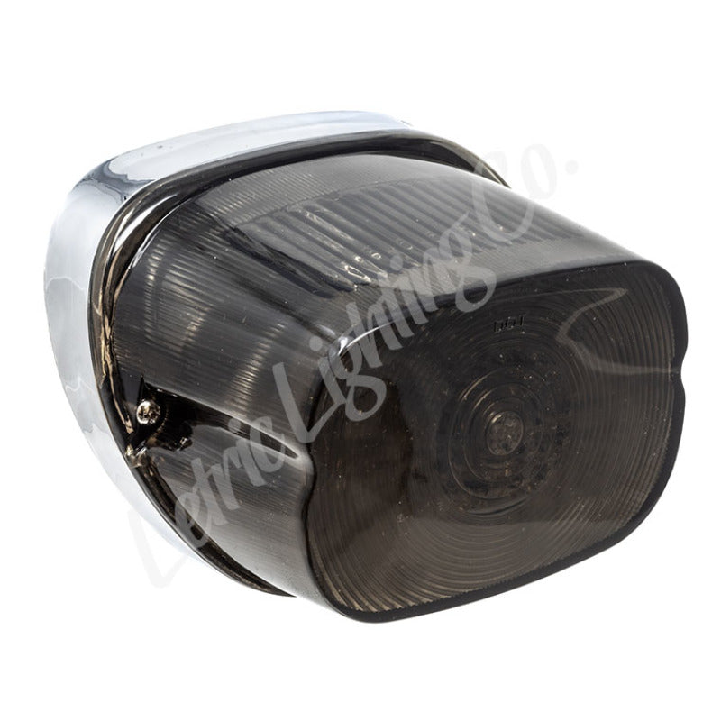 Letric Lighting 84-98 OEM Sq Back Model Squareback LED Taillight - Smoked LETLLC-SQTL-ST