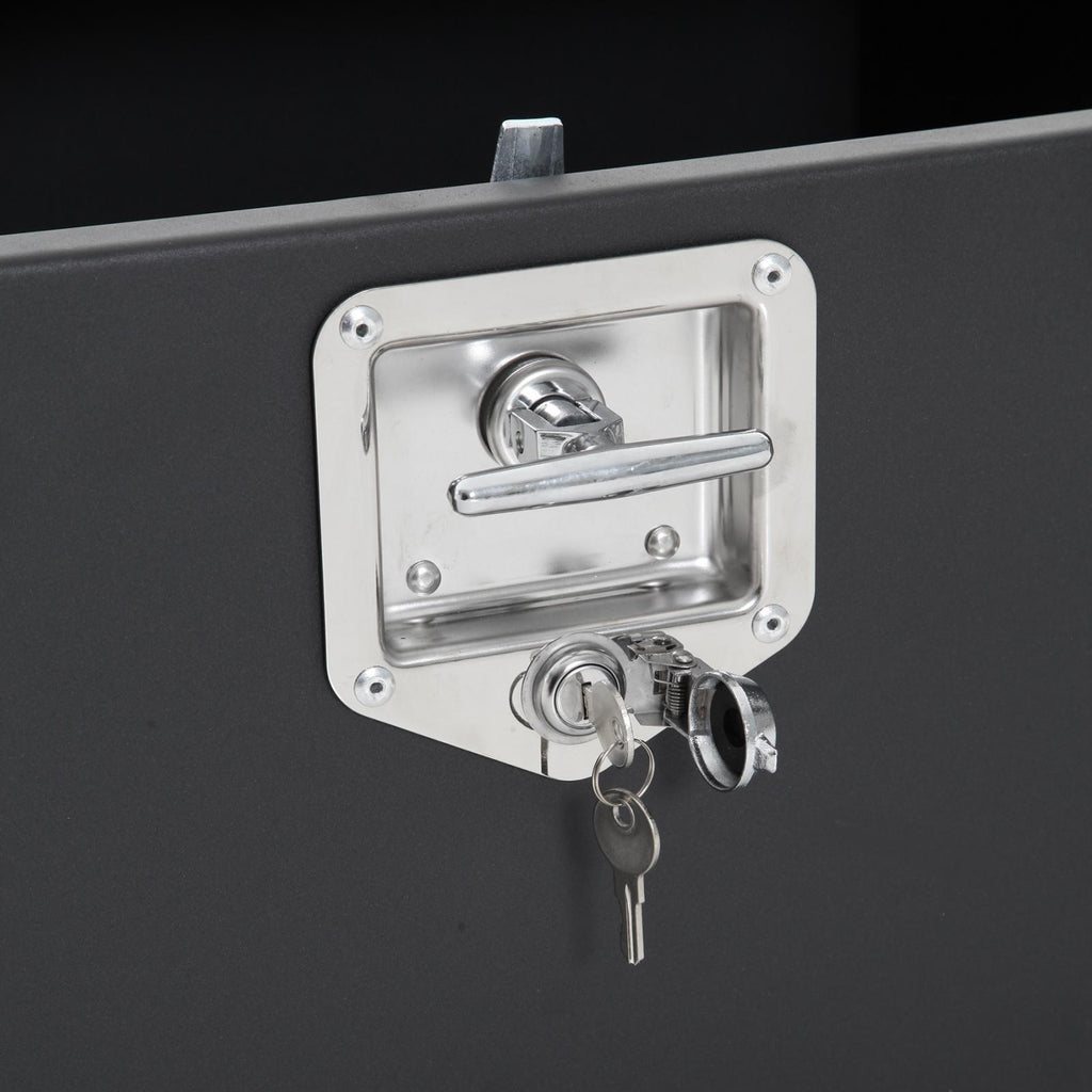 Security Storage Vault 07-18 Wrangler JK 2 And 4 DR Rear Lockable Storage Box Smittybilt