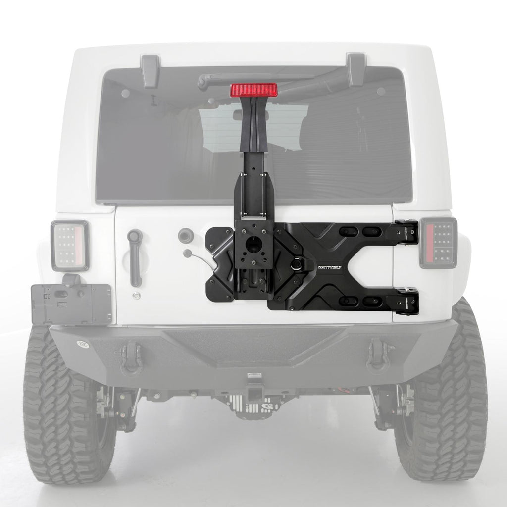 Pivot HD Tire Carrier for 07-18 Jeep Wrangler JK Smittybilt