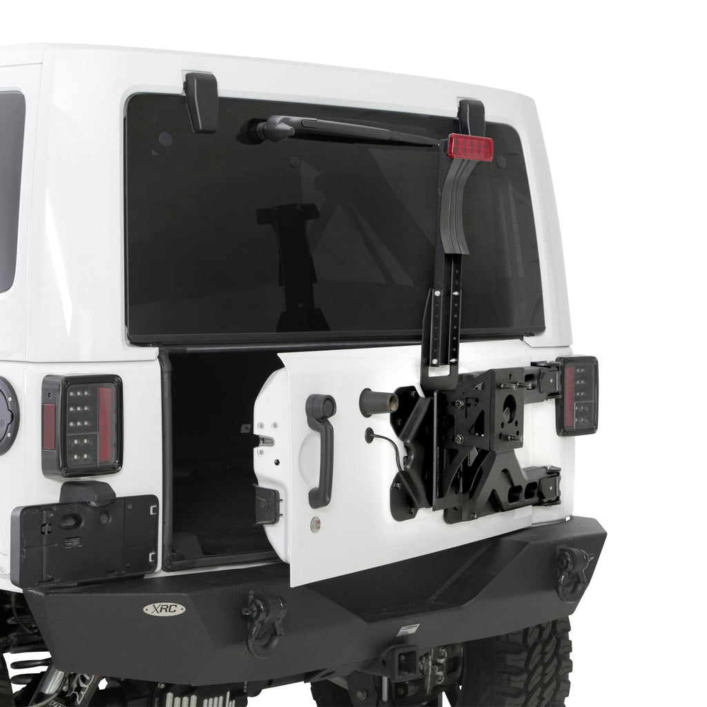 Pivot HD Tire Carrier for 07-18 Jeep Wrangler JK Smittybilt