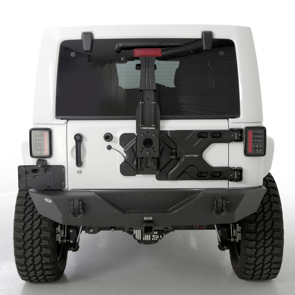 Pivot HD Tire Carrier for 07-18 Jeep Wrangler JK Smittybilt