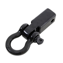 Load image into Gallery viewer, Receiver Hitch D-Ring 3/4 Inch 4.75 Ton Rating Fits 2 Inch Receiver Black Smittybilt