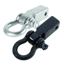 Load image into Gallery viewer, Receiver Hitch D-Ring 3/4 Inch 4.75 Ton Rating Fits 2 Inch Receiver Black Smittybilt