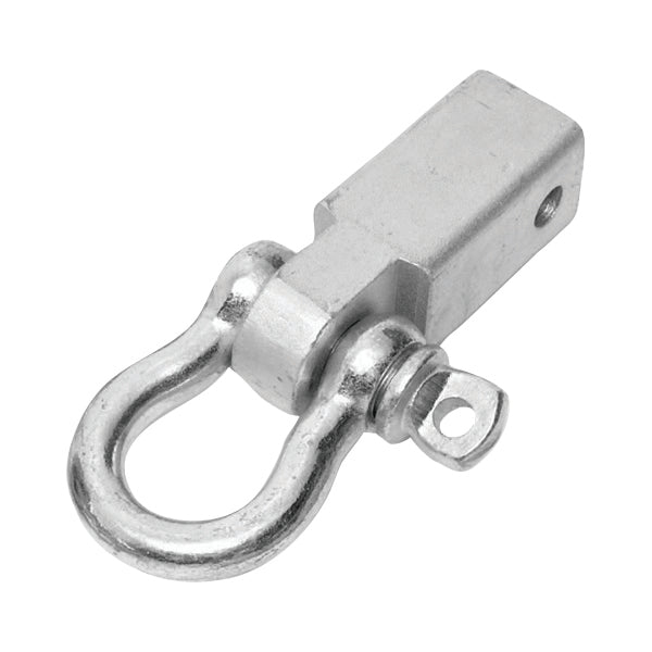 Receiver Hitch D-Ring 3/4 Inch 4.75 Ton Rating Fits 2 Inch Receiver Zinc Smittybilt