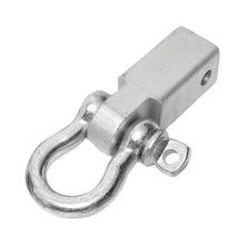 Load image into Gallery viewer, Receiver Hitch D-Ring 3/4 Inch 4.75 Ton Rating Fits 2 Inch Receiver Zinc Smittybilt