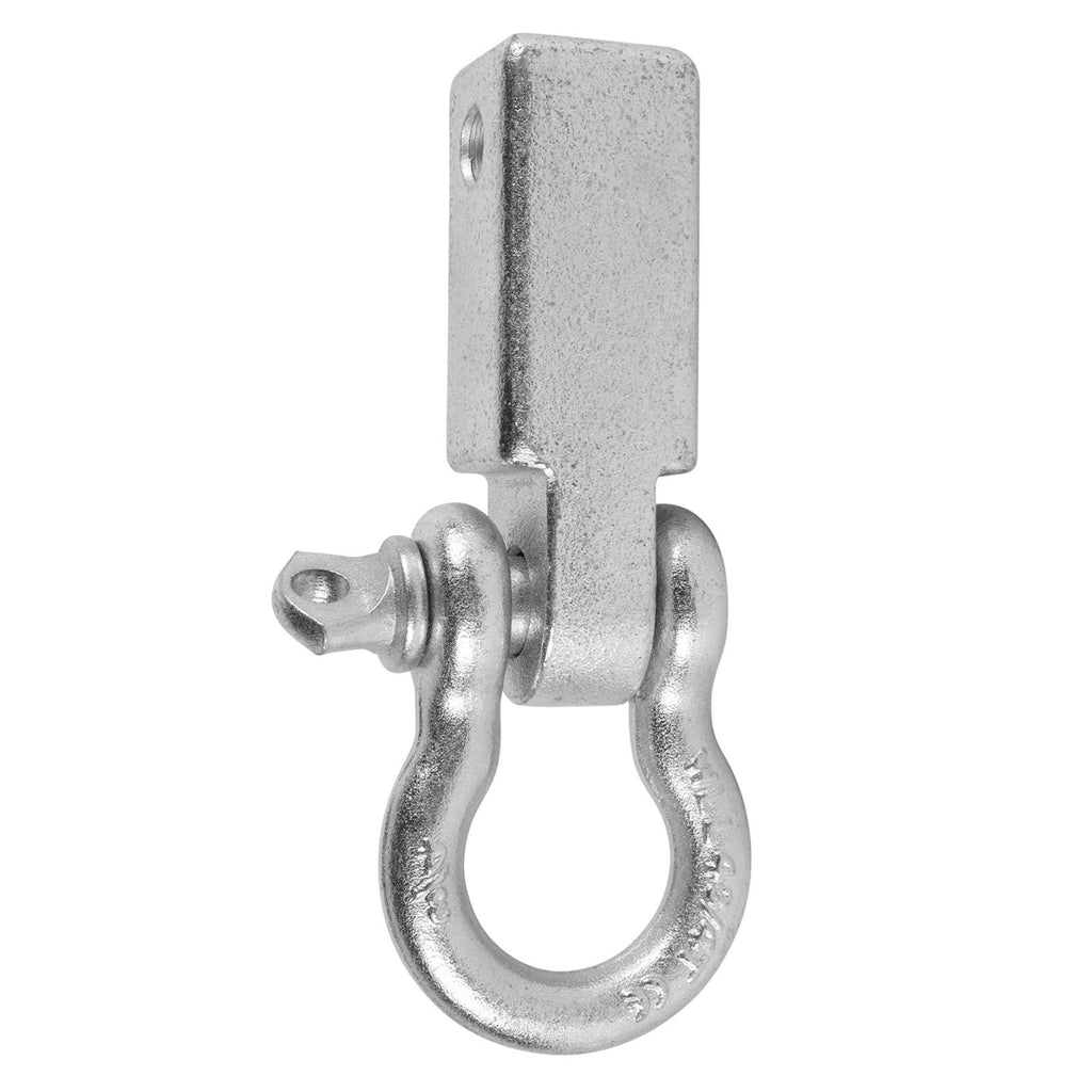 Receiver Hitch D-Ring 3/4 Inch 4.75 Ton Rating Fits 2 Inch Receiver Zinc Smittybilt