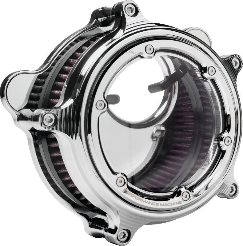 Performance Machine Vision Air Cleaner (W/ Bezel) - Chrome PFM0206-2157-CH