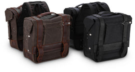 Burly Brand Throw-over Saddlebag - Dark Oak BURB15-1002D