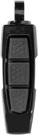 Kuryakyn Enygma Pegs With Adapter- Gloss Black KUR10030-2
