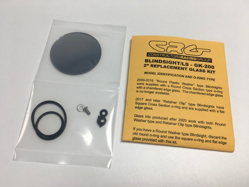 CRG 2 in. Round Replacement Glass Kit CRGGK-200