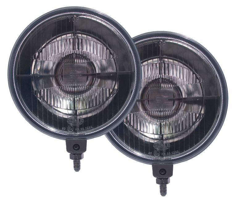 Hella 500 Series 12V Black Magic Halogen Driving Lamp Kit HELLA005750991