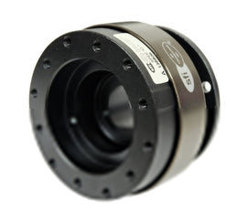 NRG Quick Release Gen 2.0 - Black Body / Chrome Ring SFI Spec 42.1 NRGSRK-200-1BK