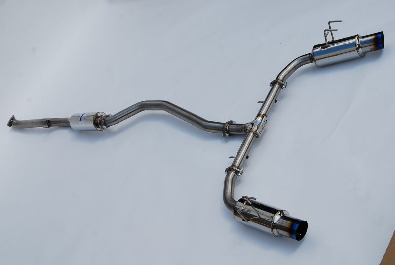 Invidia 2022+ Honda Civic Si (1.5T) 70mm N1 Cat Back Exhaust - Burnt TI Tips INVHS22HS4GD1STL