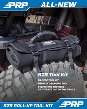 Load image into Gallery viewer, PRP RZR Roll Up Tool Bag with 36pc Tool Kit PRPE98