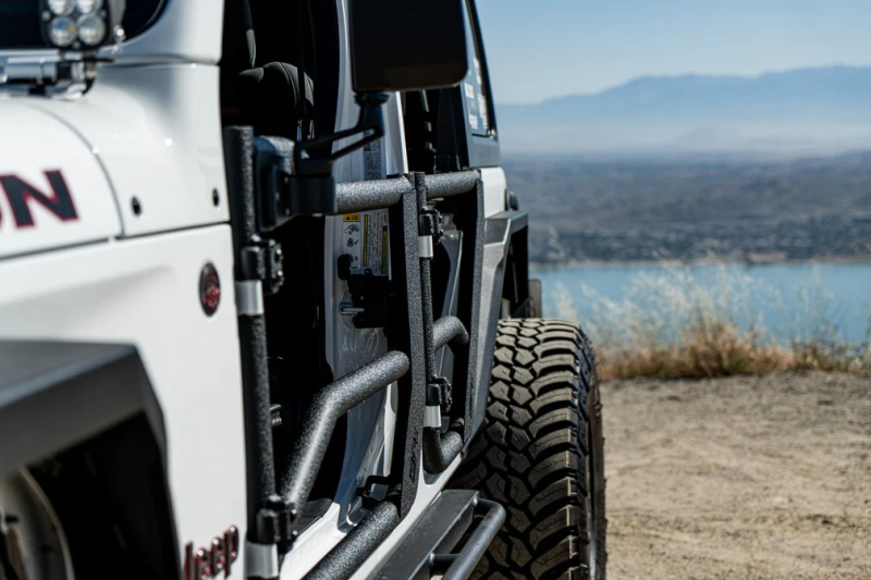 Body Armor 4x4 2018+ Jeep Wrangler JL Gladiator JT Tube Doors Front Pair BODJL-6154