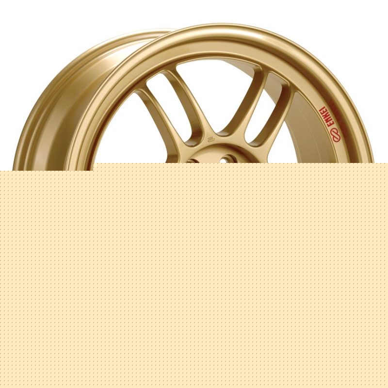 Enkei RPF1 17x8 5x114.3 45mm Offset 73mm Bore Gold Wheel 05-07 STI/06-10 Civic Si ENK3797806545GG
