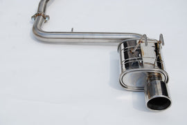 Invidia 2022+ Honda Civic Sport (2.0N/A) 60mm Q300 Cat Back Exhaust - Rolled SS Tips INVHS22HC6Q31RSL