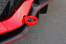 Load image into Gallery viewer, PERRIN 17-21 Honda Civic Si/Type R/Touring/Hatchback Tow Hook Kit Rear - Red PERPHP-BDY-251RD