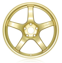 Load image into Gallery viewer, Gram Lights 57CR 18x9.5 +38 5x114.3 E8 Gold Wheel (Min Order Qty 20) GLSWGCRX38EEGP