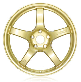 Gram Lights 57CR 18x9.5 +38 5x114.3 E8 Gold Wheel (Min Order Qty 20) GLSWGCRX38EEGP