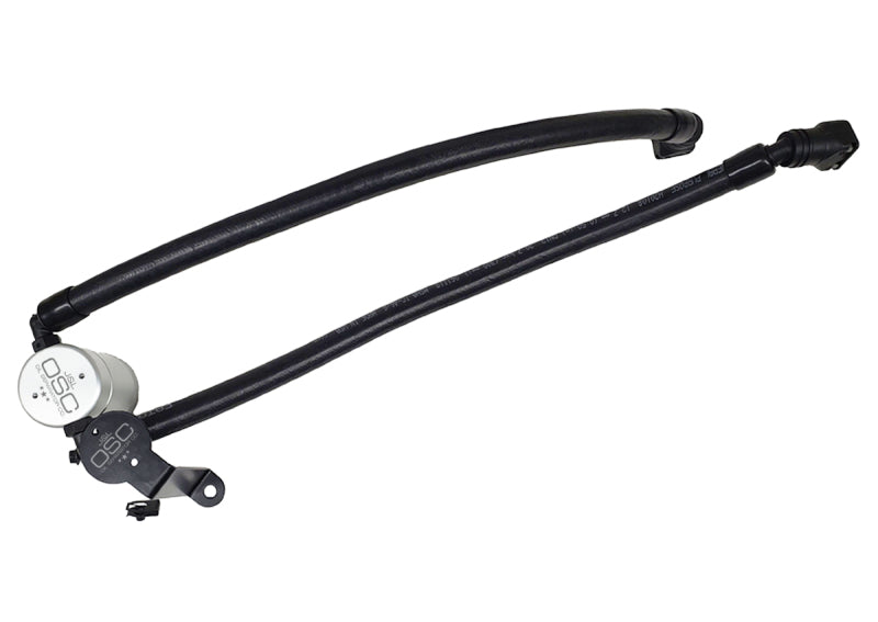 J&L 2020-2025 Ford Explorer 3.0L EcoBoost Oil Separator 3.0 Passenger Side - Clear Anodized JLT3052P-C
