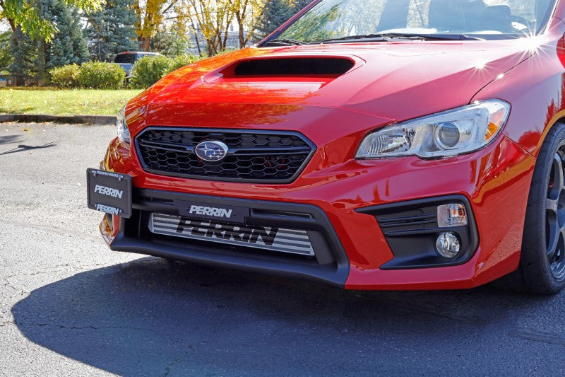 PERRIN 18-21 Subaru WRX/STI (w/FMIC ONLY) License Plate Relocation Kit PERPSP-BDY-205F