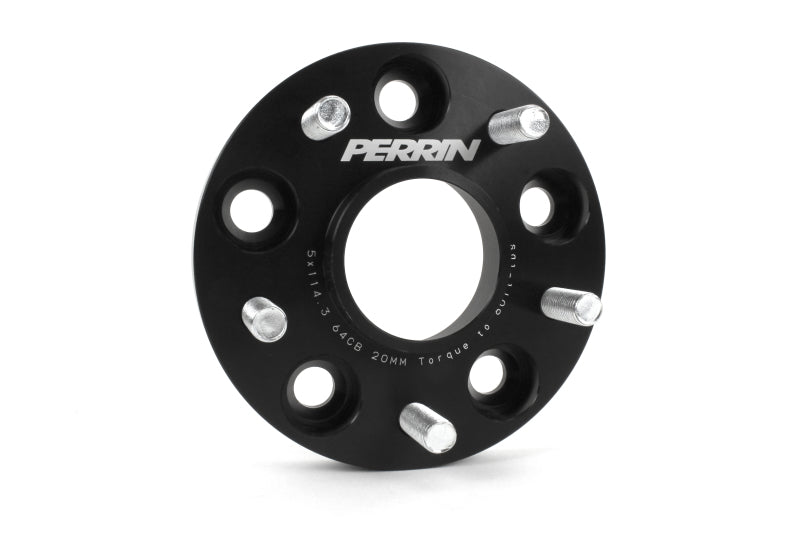PERRIN 17-21 Honda Civic Si / 22-26 Acura Integra 64.1mm 5x114.3 Wheel Spacers 20mm - Pair PERPHP-WHL-020BK
