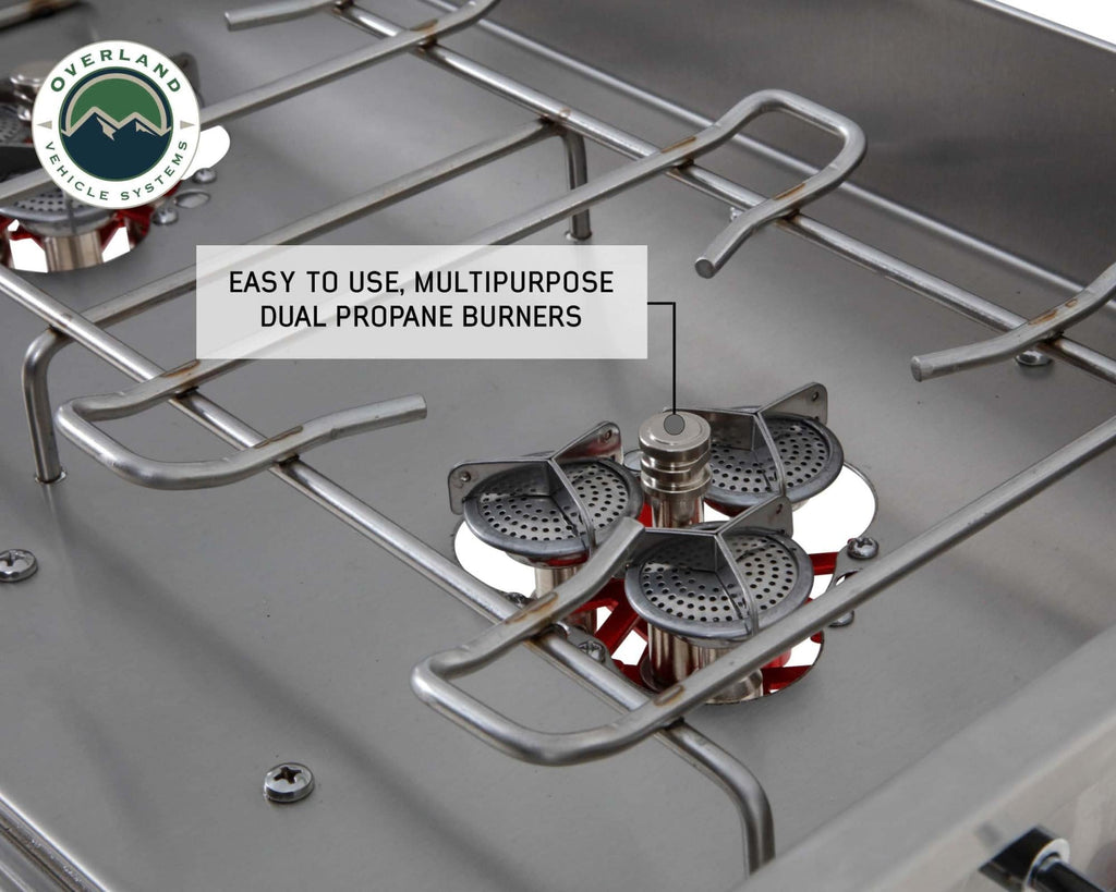 Cook With Overland Vehicle Systems Portable Komodo Camp Kitchen Overland Vehicle Systems - Overland Vehicle Systems 30100001 HYDZ_30100001
