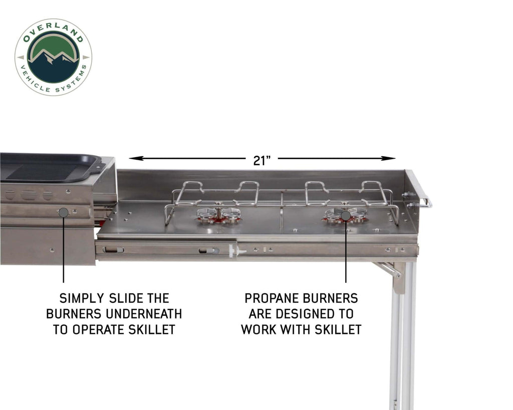 Cook With Overland Vehicle Systems Portable Komodo Camp Kitchen Overland Vehicle Systems - Overland Vehicle Systems 30100001 HYDZ_30100001