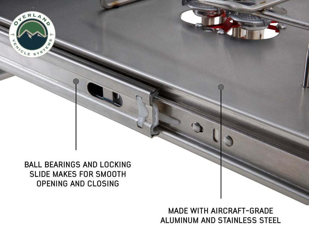Cook With Overland Vehicle Systems Portable Komodo Camp Kitchen Overland Vehicle Systems - Overland Vehicle Systems 30100001 HYDZ_30100001
