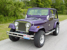 Load image into Gallery viewer, Jeep CJ/YJ Hood Hinge Pair 55-95 CJ and Wrangler YJ Polished Silver Kentrol