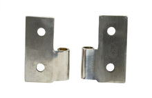 Load image into Gallery viewer, JEEP CJ/YJ/TJ Lower Door Hinge Pair 76-06 CJ Wrangler YJ/TJ Polished Silver Kentrol