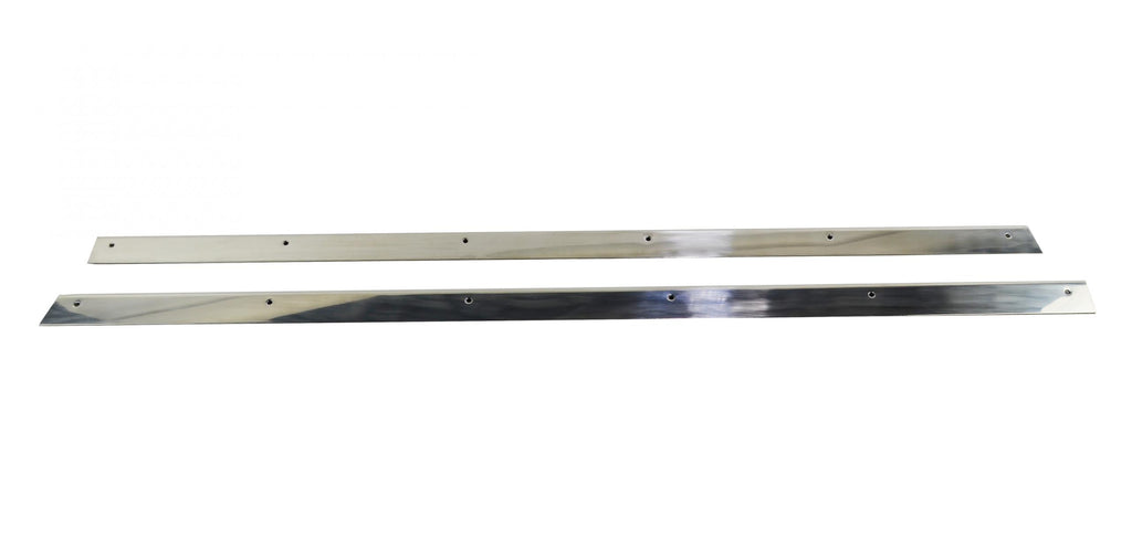 Jeep CJ7 Rocker Guards Pair 76-86 CJ7 Polished Silver Kentrol