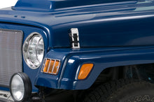 Load image into Gallery viewer, Jeep TJ Hood Catch Pair 97-06 Wrangler TJ Polished Silver Kentrol