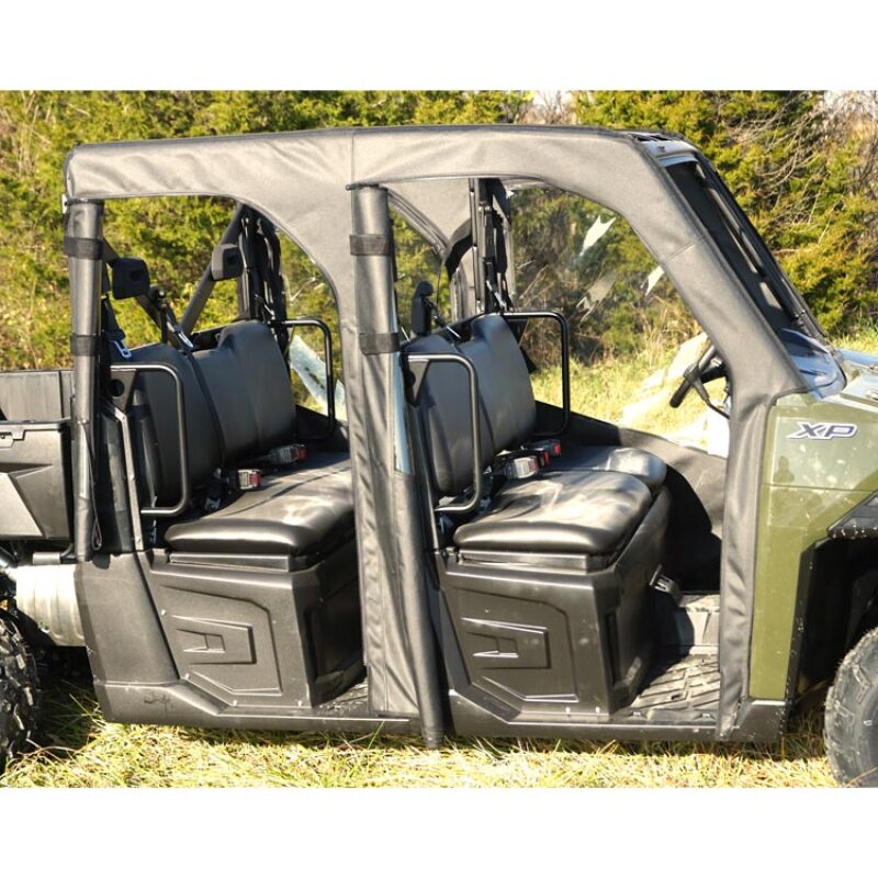 Seizmik 14-19 Polaris 1000 Ranger XP Crew Soft Doors w/ Zippers Kit SZM51-21003