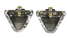 Load image into Gallery viewer, Jeep CJ/YJ Interior Door Latch Brackets Pair 81-95 CJ and Wrangler YJ Polished Silver Kentrol