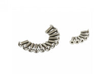 Load image into Gallery viewer, Jeep TJ Door Hinge Set 4 Pieces 97-06 Wrangler TJ Polished Silver Kentrol