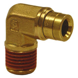 Male 90 Degree Elbow Air Fitting; 1/4 in. Push-Lock x 1/4 in. NPT; 2 Pack;  -  Firestone Ride-Rite 3462