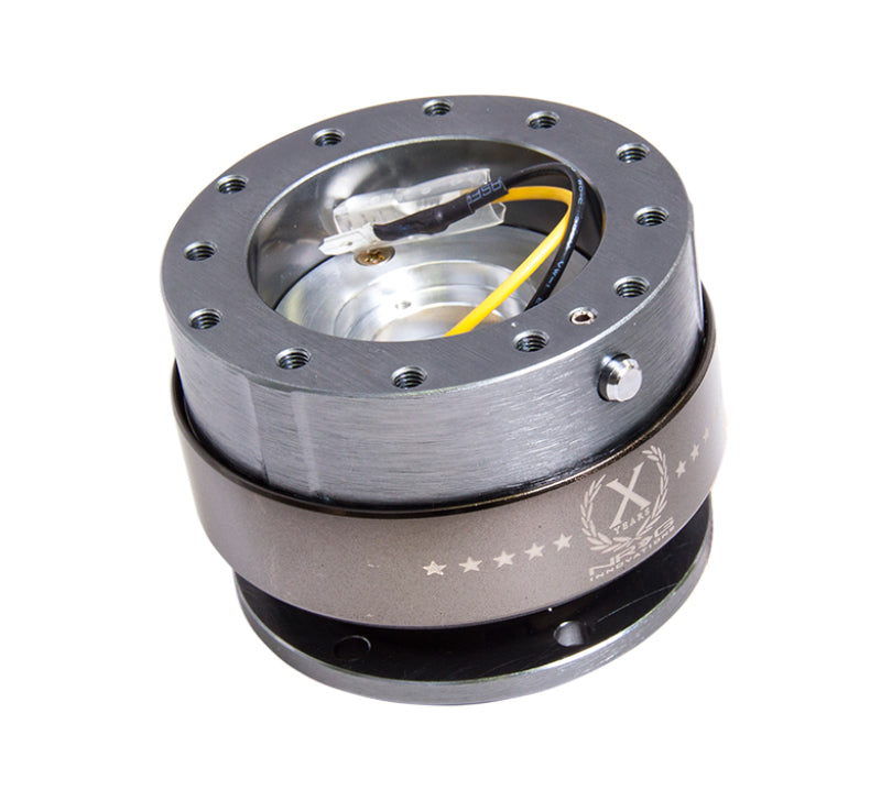 NRG Quick Release Gen 2.0 - Gunmetal Body / Titanium Chrome Ring NRGSRK-200GM