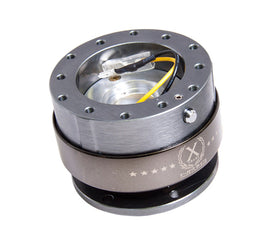 NRG Quick Release Gen 2.0 - Gunmetal Body / Titanium Chrome Ring NRGSRK-200GM