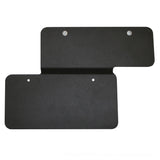 Bull Bar License Plate Relocator; Bottom Mount; Black Finish; - Westin 32-0065