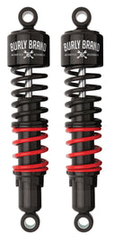 Burly Brand Stiletto Shocks 15.0in - Black BURB28-1250