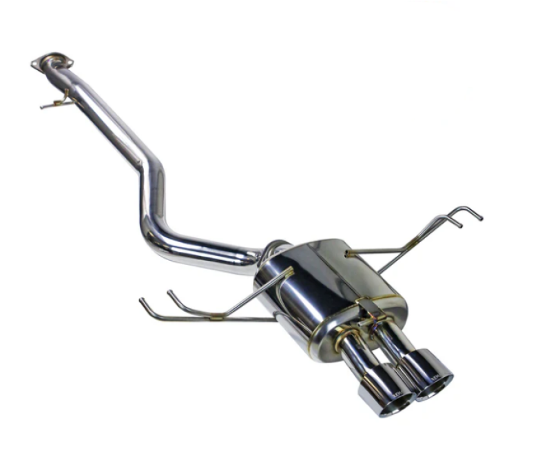 REMARK 2022+ Toyota GR Corolla Catback Exhaust - Dual Tips Center Exit (SS) REMRK-C2076T-05