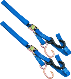 BikeMaster Tiedown Integrated Softhook - Blue