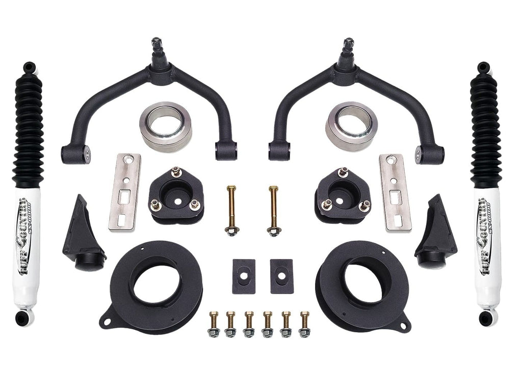 2019-2022 Ram 1500 Classic 4WD 5 Lug 4 Inch Lift Kit W/Ball Joint Upper Control Arms and Shocks Tuff Country