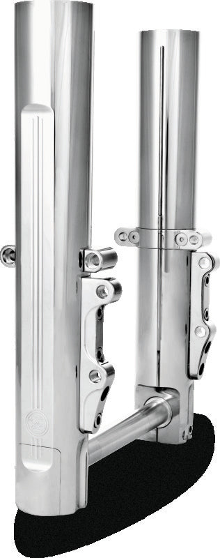 Performance Machine 08-13 FL Lower Leg Assembly - Chrome PFM0208-2056-CH