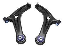 Load image into Gallery viewer, Superpro 13-17 Ford Fiesta Complete Front Lower Control Arm Kit (Caster Increase) SPRTRC1048