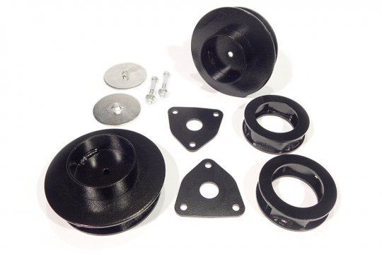 RAM 2.5 Inch Front And Rear Leveling Coil Spring Spacer Kit For 12-18 Ram 1500 4WD Does Not Fit Models Equipped With Air Ride Southern Truck Lifts