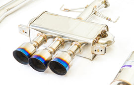 Invidia 17-19 Honda Civic Type R Q300 Triple Titanium Tip Cat-back Exhaust INVHS17CTRFQ33ST